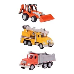 Driven Toy Construction Trucks